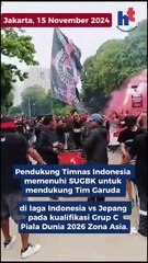 Indonesia vs Jepang | Ultras Garuda Merahkan Langit GBK