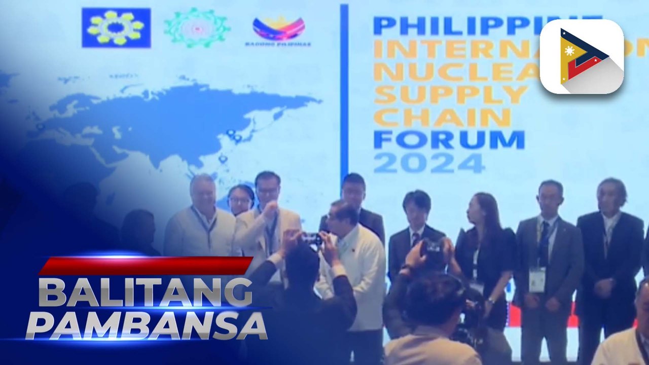 Ilang kawani ng gobyerno, dumalo sa huling araw ng Philippine International Nuclear Supply Chain Forum 2024