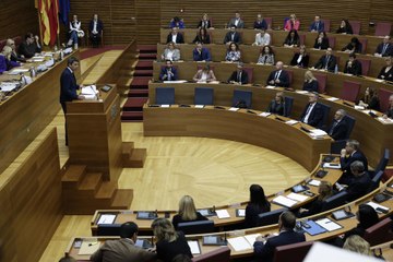 Mazón explica per què va esborrar un piulet del dia abans en què deia que la intensitat disminuiria a la tarda, quan tot va empitjorar