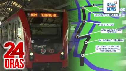 5 bagong istasyon sa phase 1, magagamit na ng publiko bukas; biyahe roon, sinubukan ni PBBM | 24 Oras