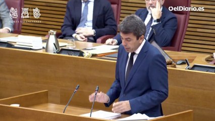 Mazón insiste en el bulo de que el sistema Es Alert no se ha utilizado “nunca antes en la Comunidad Valenciana y que no está prevista en los planes y protocolos”