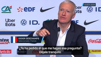 El dardo envenenado de Deschamps por una pregunta de Mbappé: "¿Te lo ha pedido él?"