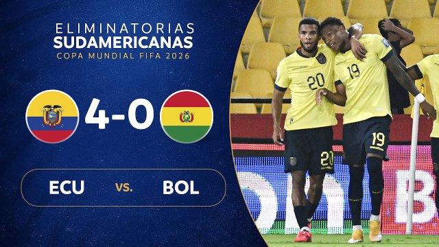 Ecuador vs Bolivia (4-0) | Eliminatorias 2026 | Fecha 11