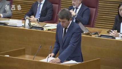 Mazón pide perdón a los que "sintieron que la ayuda no llegaba " tras la dana