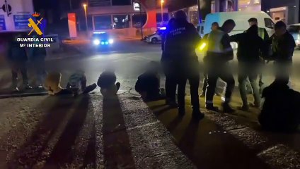 Desarticulado un grupo criminal que llegó a sustraer 10.850 metros de cable aéreo de cobre