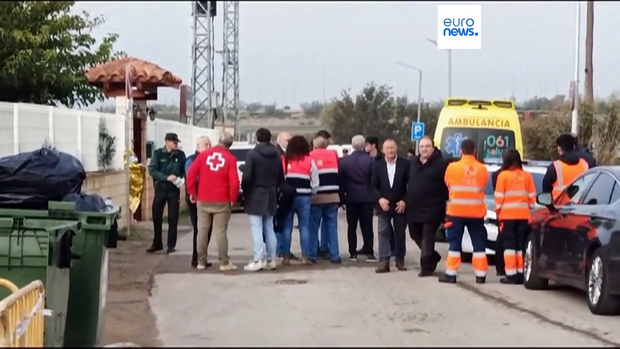 Mindestens zehn tote bei einem brand in einem spanischen pflegeheim