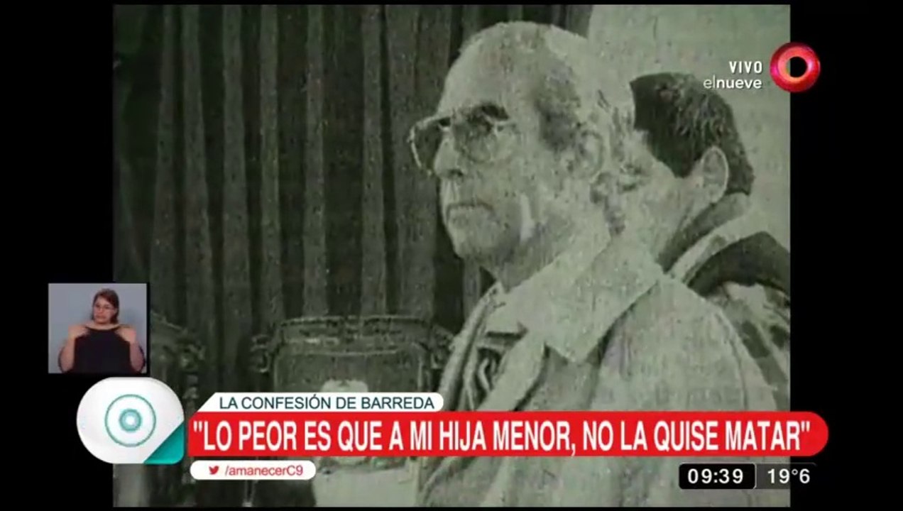 Barreda: "Lo peor es que a mi hija menor no la quise matar"