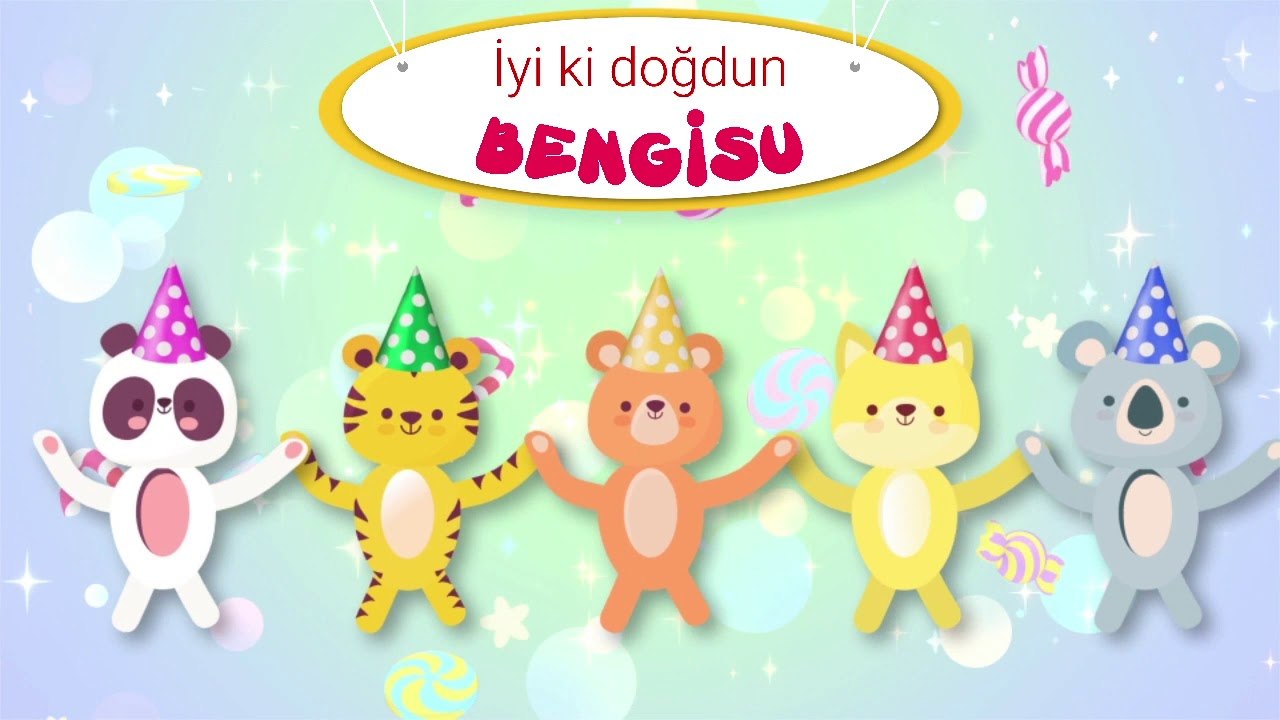 İyi ki doğdun BENGİSU - İsme Özel Doğum Günü Şarkısı (FULL VERSİYON) (REKLAMSIZ)