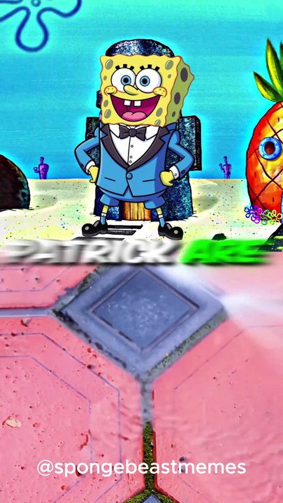 SpongeBob & MrBeast's Crazy Election Day! 🗳️🍔🎉 #shorts #trending