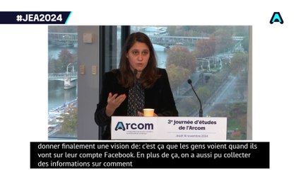 Journée d'études de l'Arcom : Oana Goga
