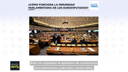 Euroverify: ¿En qué consiste la inmunidad de los eurodiputados y de qué forma puede suspenderse?