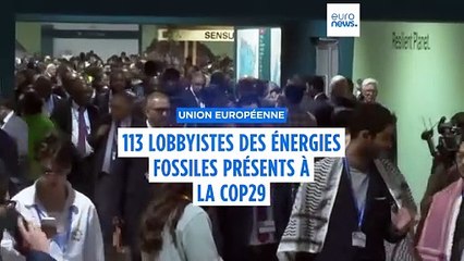 113 lobbyistes des énergies fossiles présents à la COP29 à travers l’UE
