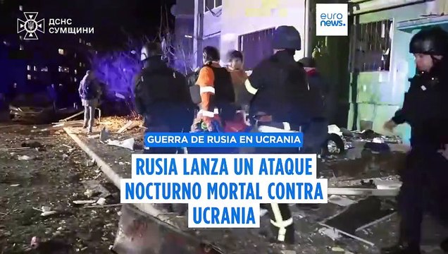 Un ataque ruso en Sumy (Ucrania) con un misil balístico deja 11 muertos y decenas de heridos