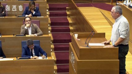 Baldoví, a Mazón: "¿Duerme por las noches?"