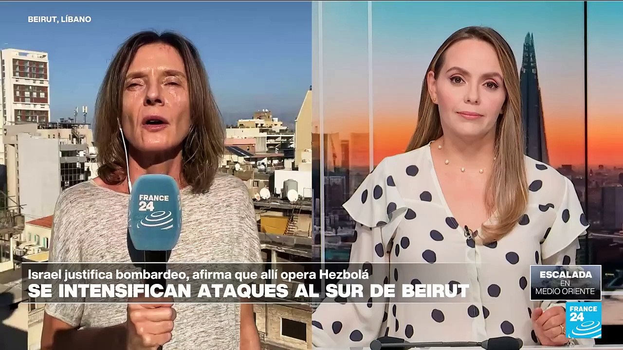 Informe desde Beirut: Israel ataca zona densamente poblada de suburbios de Beirut