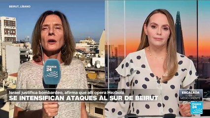 Informe desde Beirut: Israel ataca zona densamente poblada de suburbios de Beirut
