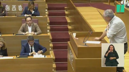 Baldoví, a Mazón: "¿Puede dormir por las noches? ¿Puede mirarse al espejo sin bajar los ojos? "