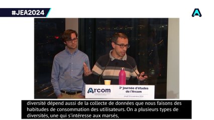 Journée d'études 2024 de l'Arcom : Firat Yaman, John Handley