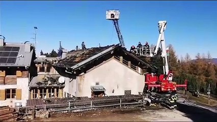 Altre verifiche e interventi al rifugio Monte Zugna dopo l'incendio
