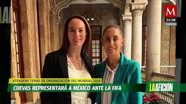 Gabriela Cuevas representará a México ante la FIFA para el Mundial 2026