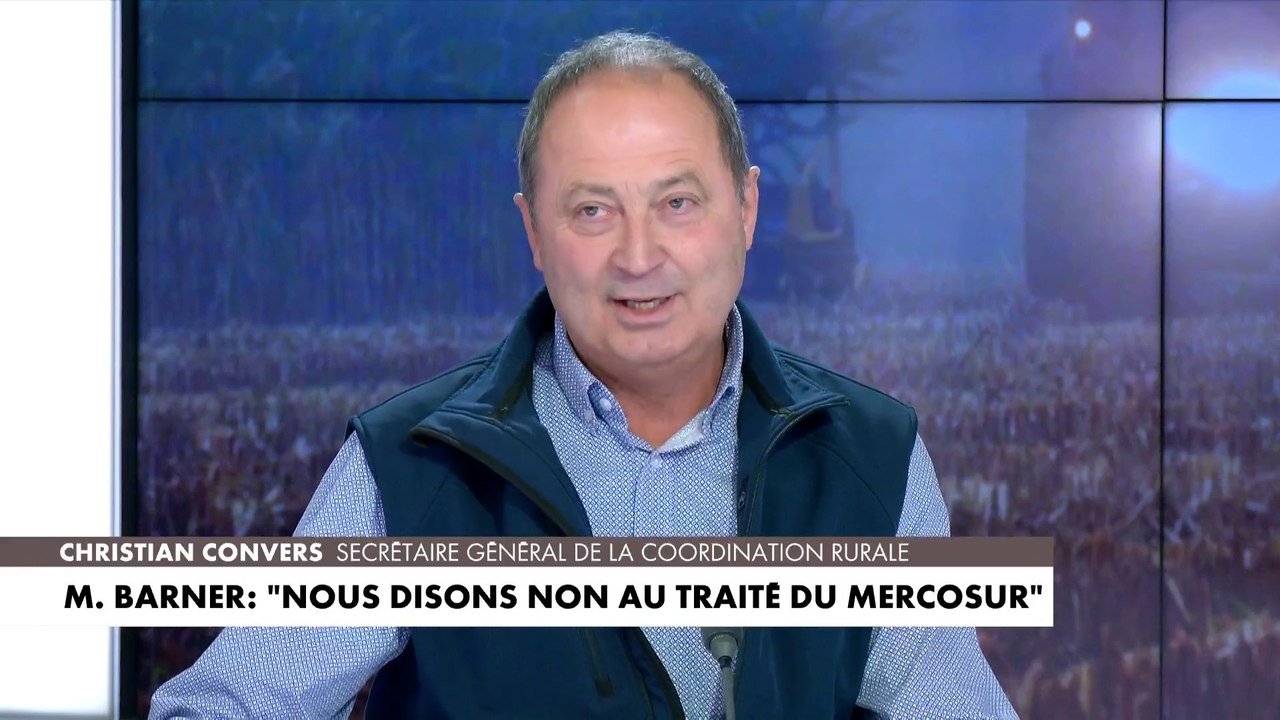 Christian Convers revient sur les problèmes liés au traité du Mercosur