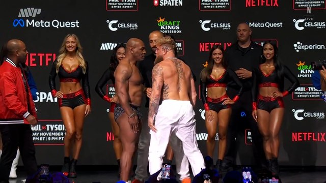 Él debe morir : Tyson cacheteó a Paul después del pesaje