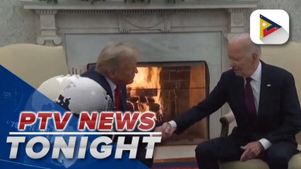 U.S. Pres. Biden assures President-elect Trump of smooth transition and transfer of power during meeting at Oval Office