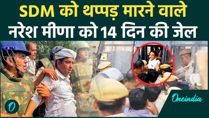 Naresh Meena: SDM को थप्पड़ मारने वाले नरेश मीणा को कोर्ट ने भेजा जेल | वनइंडिया हिंदी