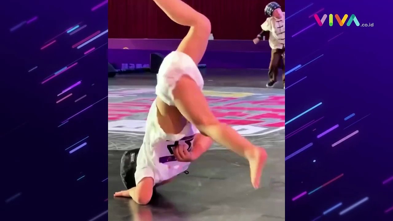 Keren! Bocah 3 Tahun Pamer Skill Breakdance di Street Dance