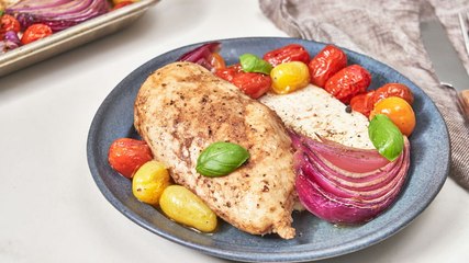 How to Make Sheet Pan Feta Chicken