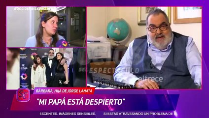 Bábara Lanata habló de la salud del periodista