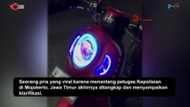 Viral Tantang Polisi di Mojokerto, Pria Pengendara Motor Diciduk dan Minta Maaf