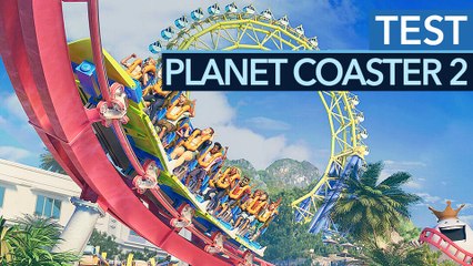 Planet Coaster 2 - Testvideo zur Freizeitsimulation ... mit (noch) sehr wenig Simulation