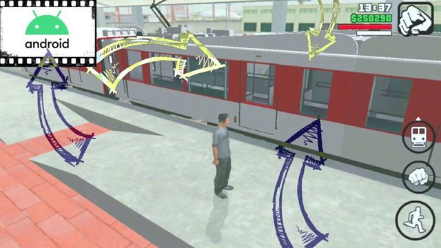 GTA_SA LOS SANTOS BELEDİYESİ TRAMVAY KURDU !!!