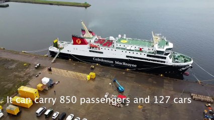 Glen Sannox at Inchgreen