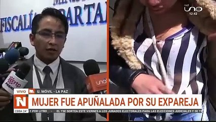 Mujer apuñalada por su ex pareja