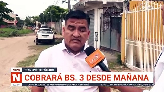 Micreros ratifican que cobrarán Bs 3 desde este sábado
