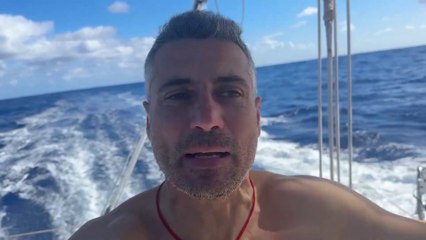 Vendée Globe 2024 - Passage des Canaries pour Giancarlo Pedote / PRYSMIAN