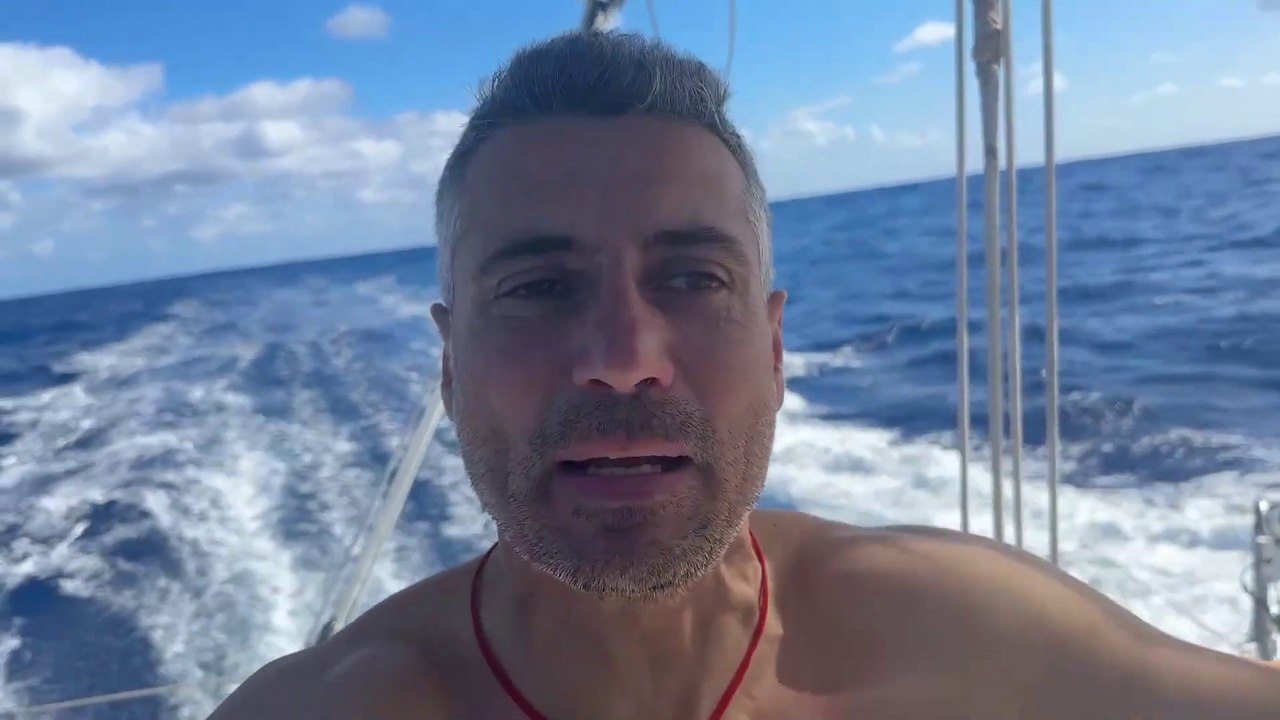 Vendée Globe 2024 - Passage des Canaries pour Giancarlo Pedote / PRYSMIAN