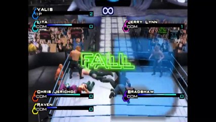 WWF SmackDown Just Bring It (PLAYSTATION 2) Another Mixed Survival 8 Match