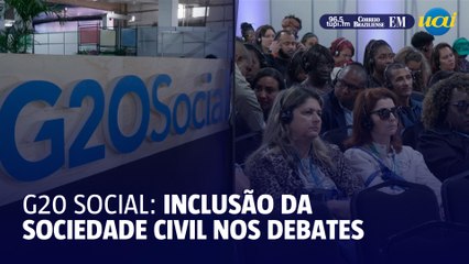 G20 Social: evento no Rio debate inclusão da sociedade civil nas grandes decisões