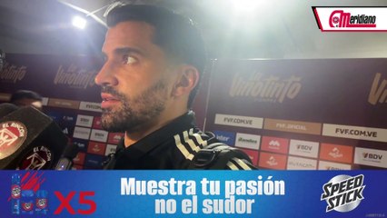 ¡Tomás Rincón pospartido Venezuela Brasil!