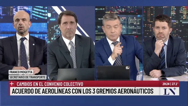 100% gestión privada : Mogetta relativizó el acuerdo con los gremios por Aerolíneas