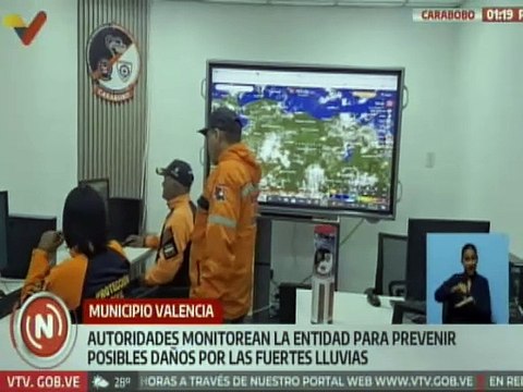 Autoridades se mantienen alertas ante las intensas lluvias en el estado Carabobo