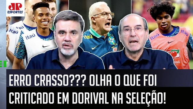 POR QUE ISSO, CARA??? O Dorival TÁ ME DANDO A IMPRESSÃO que... OLHA o que foi CRITICADO na Seleção