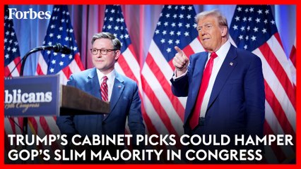 Why Trump’s Cabinet Picks Could Diminish GOP’s Already-Thin Edge In Congress | Forbes Topline