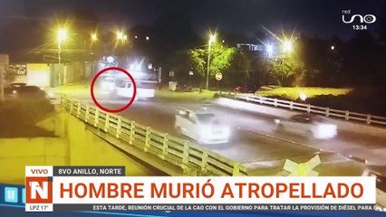 Hombre murió atropellado conductor se dio a la fuga