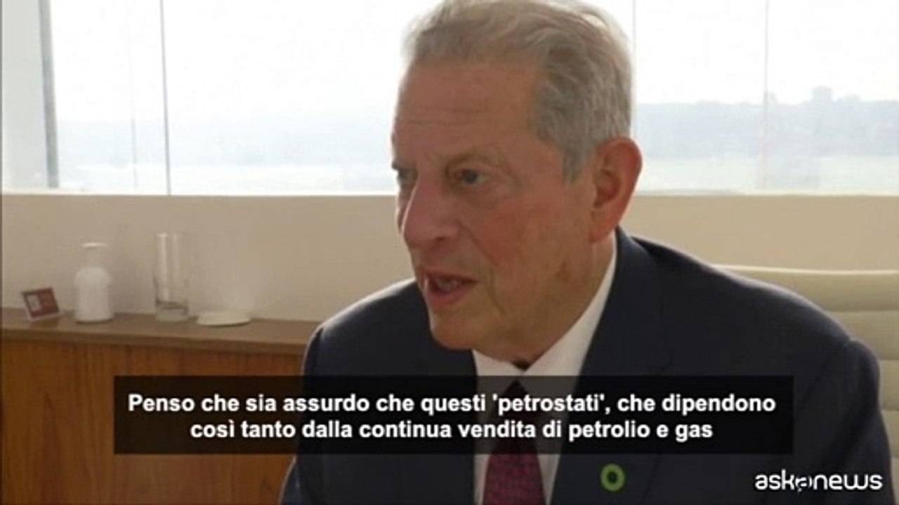 Al Gore: "Assurdo tenere le COP dell'Onu nei paesi petroliferi"