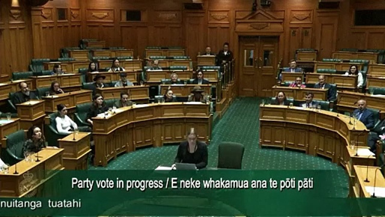 Neuseeland: Protest-'Haka' im Parlament