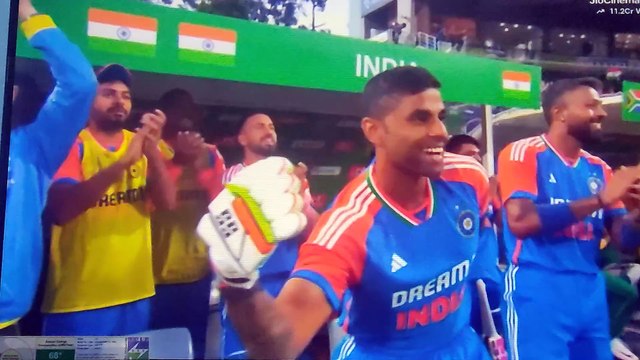 India vs SA 4th T-20 Match. Best best best batting Sanju and Tilak congratulations🎉